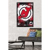 Trends International NHL New Jersey Devils - Maximalist Logo 23 Framed Wall Poster Prints - 2 of 4