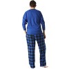 #FollowMe Mens Polar Fleece Pajama Pants Set  Ultra-Warm Sleepwear & PJs - 3 of 3