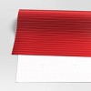 30" 25 sq ft Christmas Roll Wrap Modern White Stripes on Red - Wondershop™ - 3 of 3
