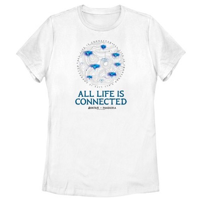 Women's Avatar All Life is Connected T-Shirt