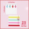 Post-it 2pk Jingle Notes Christmas Lights 1.9"x1.9" Holiday Sticky Note Pads 25 Sheets Each - 2 of 4