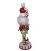 Kurt Adler 18-Inch Hollywood Nutcrackers Gingerbread Soldier with Cupcake Body Nutcracker - 2 of 4