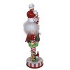 Kurt Adler 18-Inch Hollywood Nutcrackers Gingerbread Soldier with Cupcake Body Nutcracker - image 2 of 4