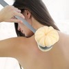 Unique Bargains Double Side Long Handle Bath Brush 14.96"x3.94"x3.15" 1 Pc - 2 of 4