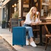 BEAFUP 20"/24"/28" 3 pcs/set in ABS Spinner Wheel Luggage, Carry on Suitcase, Matching Color, TSA Combination Lock - 2 of 4