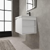 NicBex Bathroom Vanity with Sink ,Bathroom Sink Vanity with Storage Cabinets,24/30/48 inch Bathroom Sink Cabinet for Bathroom,Brown/White - image 2 of 4