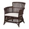 bali & pari Brooklyn Rattan Arm Chair Very Dark Brown - 4 of 4