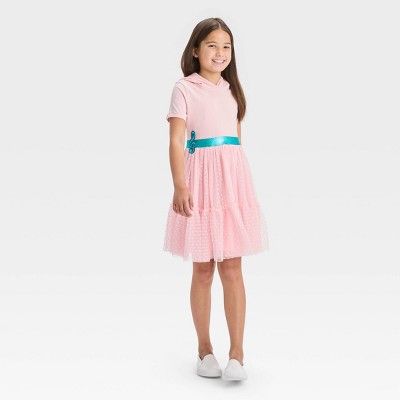 Pokemon - Brandclub - Girls' Pokemon Jigglypuff Dress - Light Pink L  Plus