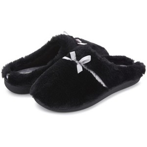 Floopi Women's Lacey Faux Fur Clog Slippers - 1 of 4