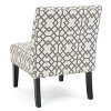 Christopher Knight Home Kassi Contemporary Upholstered Slipper Chairs (Set of 2) - 4 of 4