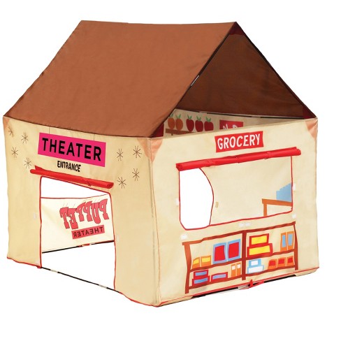 Pacific Play Tents 2 In 1 Lil Grocery Store And Puppet Theater