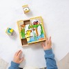 Melissa & Doug Farm Wooden Cube Puzzle With Storage Tray - 6 Puzzles in 1 (16 Blocks) - 2 of 4