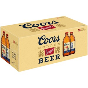 Coors Banquet Beer - 18pk/12 fl oz Bottles - 1 of 4