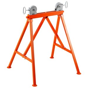 VEVOR Pipe Stand with Roller Head 2500 LBS Load for 2-36 inches Pipes 45# Steel - 1 of 4