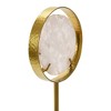 Decorative Agate Accent on Metal and Marble Stand (Each One Will Vary) - 4 of 4