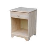 Nightstand Unfinished - International Concepts