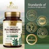 Magnesium (Glycinate) - Magnesium Supplement for Heart Health, Nerve, Muscle, Bone, and Sleep Support - 100% Chelated - 60 Capsules - 3 of 4