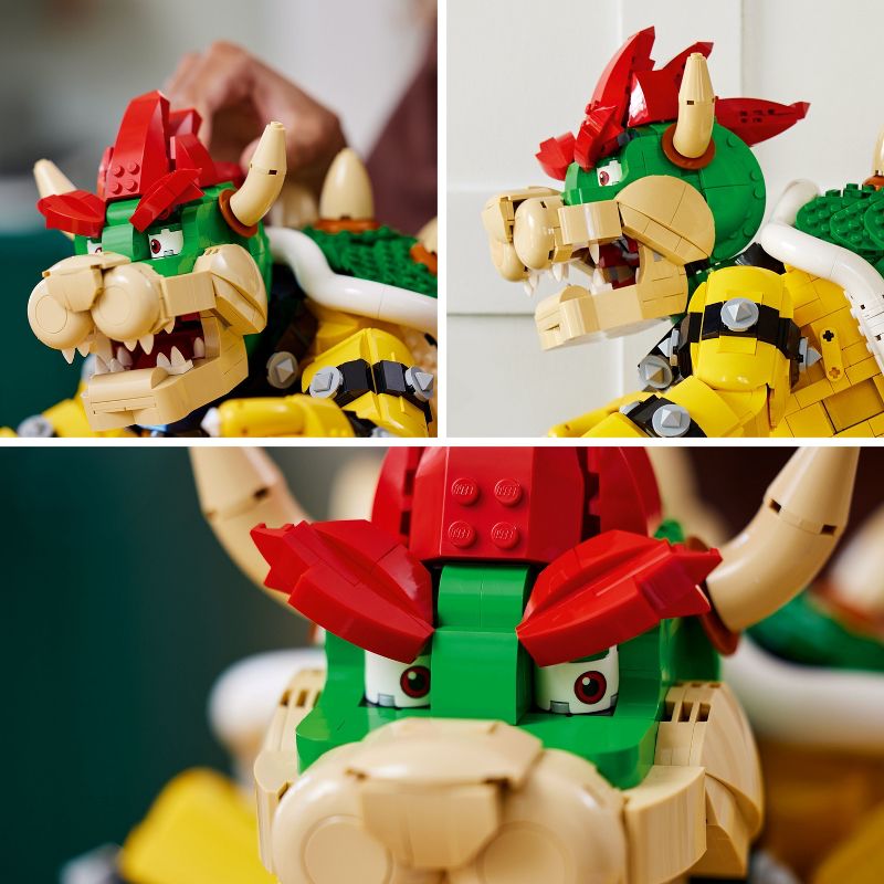 LEGO Super Mario The Mighty Bowser Collectible Figure 71411, 4 of 13
