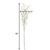 Sullivans Artificial Mini Leaf Spray 48"H Brown Flowers - 2 of 3