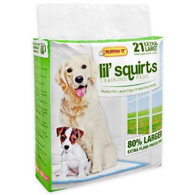 Ruffin' It Lil Squirts Dog Pads - XL - 21ct