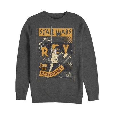 Men's Star Wars The Last Jedi Rey Join Resistance Sweatshirt