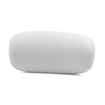 Unique Bargains Foam Padded Spa Bath Pillow Hot Tub Head Back Cushion 10.2 Inch x 5.3 Inch White