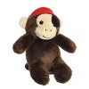 Aurora Mini Cheeky Buccaneer Monkey Shoulderkins Adorable Stuffed Animal Brown 3.5" - 3 of 4