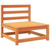 vidaXL Garden Sofa Set Solid Pine Wood Large Modular - Wax Brown Without Cushion - 3 of 4