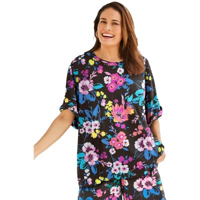 Woman Within Plus Size Relaxed Tee