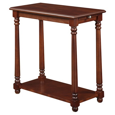 French Country Regent Table, Convenience Concepts French Country Coffee Table Dark Walnut Black