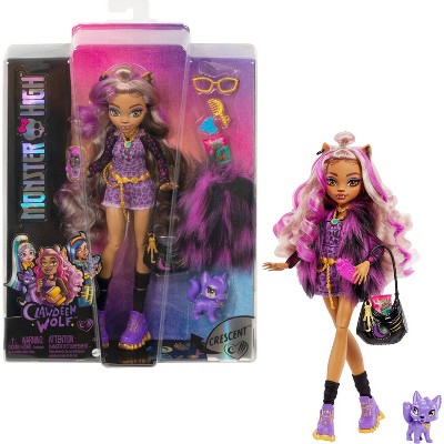 Mattel Monster High Clawdeen Wolf G3 2022 Doll New In Box Ready to