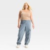 Women's Slim Fit Scoopneck Tank Top - Wild Fable™ - 3 of 3