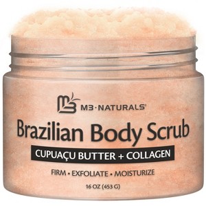 M3 Body Scrubs, Collagen Stem Cell, Himalayan, Arabica Coffee, Charcoal, Turmeric, Brown Sugar, Kombucha, Magnesium, Brazilian Body Scrubs - 1 of 4