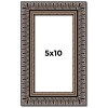 PosterPalooza | Panoramic Ornate Black Picture Frame - UV Acrylic, Foam Board Backing, Hanging Hardware - 2 of 4