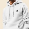 Dalix Astronaut Embroidered Fleece Zip Hoodie Cold Fall Winter Mens - 4 of 4