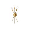 Elegant Lighting Lucca 11 inch bath sconce in brass - 3 of 4