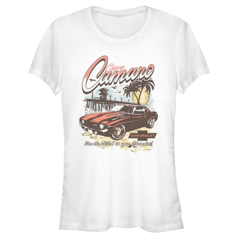 Juniors Womens General Motors See The Usa In Your Chevrolet Camaro T ...