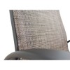 Courtyard Casual Santa Fe 5 pc Rectangle Fire Pit Set with Sling Chairs  Includes One Rectangle Fire Pit and Four Sling Chairs - 3 of 4