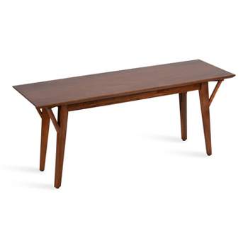 Kate and Laurel McCutcheon Rectangle Wooden Bench