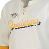 NHL Nashville Predators Women's Natural Long Sleeve Fleece Hooded Sweatshirt - 3 of 3