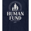 Men's Seinfeld Human Fund Money for People Short Sleeve Graphic T-Shirt - Navy - X-Large - 2 of 4