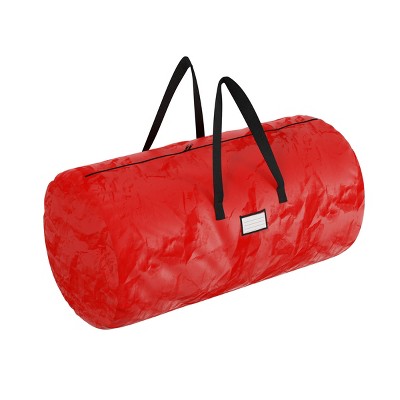 Hastings Home Artificial Christmas Tree Storage Bag -12', Red