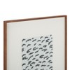 Nova - 30" X 30" - White/Black - Polyester/Wood/MDF/Glass - Framed Wall Art - WLA1901 - Safavieh - 3 of 4