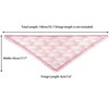 INSPIRE CHIC Women's Crochet Tassel Triangle Shawl Fashion Scarves - 3 of 4