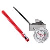 Itopfox 2 Pack Instant Read Pocket Thermometer for Coffee, Chocolate, Milk Foam, Food, with Clip, Easy to Use and Clean, Stainless Steel - 3 of 4