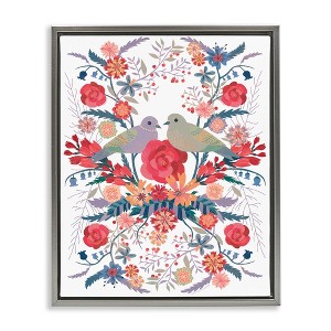 Stupell Industries Mirrored Nature & Wildlife Floating Frame Canvas Art - 1 of 4