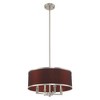 Livex Lighting Park Ridge 4 - Light Pendant in  Brushed Nickel - 3 of 3