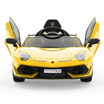 12V Electric Ride-On Car for Kids | Licensed Lamborghini Battery-Powered Sports Car