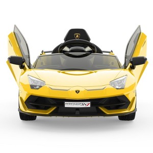 12V Electric Ride-On Car for Kids | Licensed Lamborghini Battery-Powered Sports Car - 1 of 4