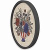Creative Products Red White and Blue Florals 20x20 Round Framed Print - 2 of 4